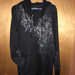 Maurice’s bling zip up hoodie